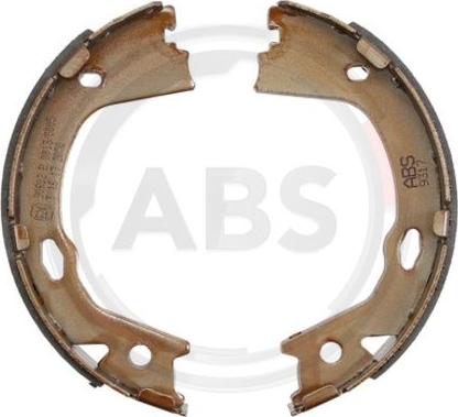 A.B.S. 9317 - Комплект тормозов, ручник, парковка autospares.lv