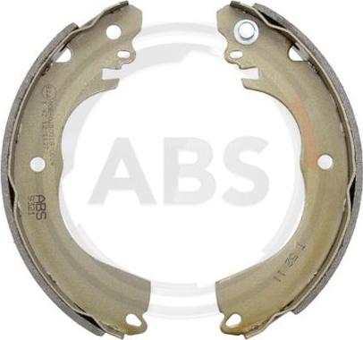 A.B.S. 9321 - Комплект тормозных колодок, барабанные autospares.lv