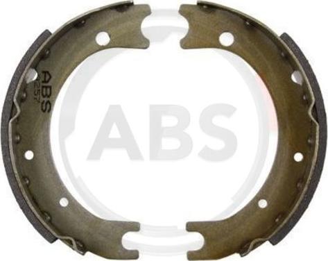 A.B.S. 9257 - Комплект тормозов, ручник, парковка autospares.lv