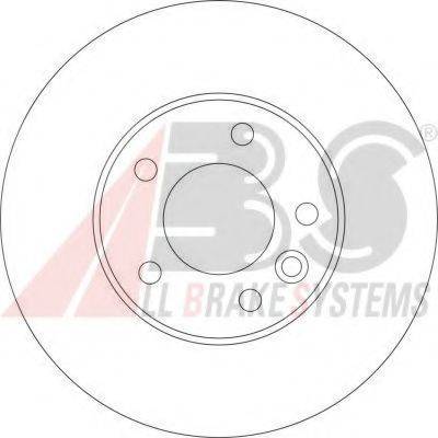 A.B.S. 17524 OE - Тормозной диск autospares.lv