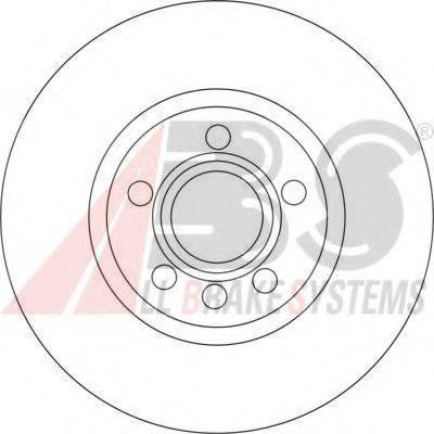 A.B.S. 17114 OE - Тормозной диск autospares.lv