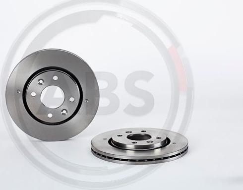 A.B.S. 09.4930.14 - Тормозной диск autospares.lv