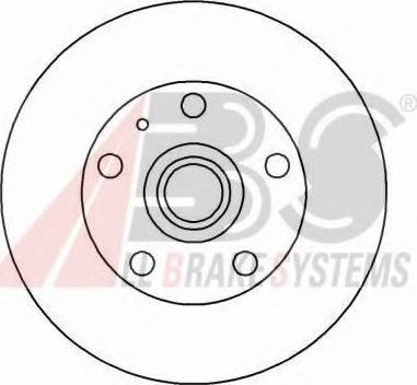 A.B.S. 09.4777.14 - Тормозной диск autospares.lv