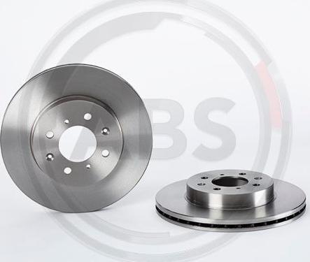 A.B.S. 09.5457.10 - Тормозной диск autospares.lv