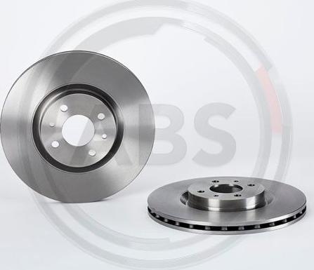 A.B.S. 09.5058.14 - Тормозной диск autospares.lv
