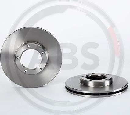 A.B.S. 09.5017.10 - Тормозной диск autospares.lv