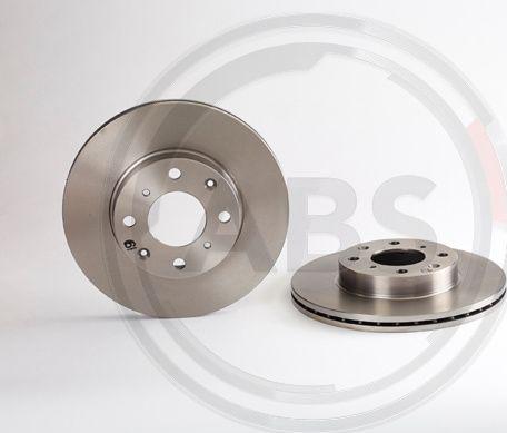 A.B.S. 09.5023.10 - Тормозной диск autospares.lv