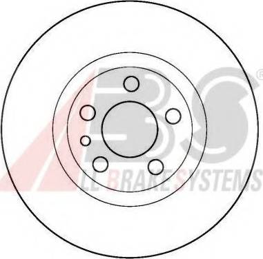 A.B.S. 16288 OE - Тормозной диск autospares.lv