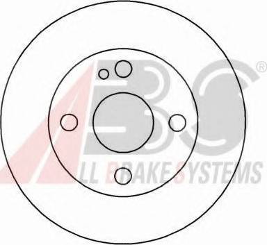 A.B.S. 15946 OE - Тормозной диск autospares.lv