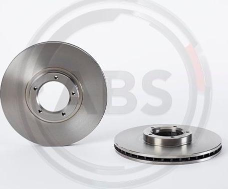 A.B.S. 09.6959.10 - Тормозной диск autospares.lv