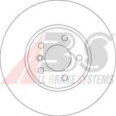 A.B.S. 17230 OE - Тормозной диск autospares.lv