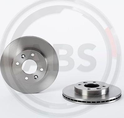 A.B.S. 09.3148.14 - Тормозной диск autospares.lv