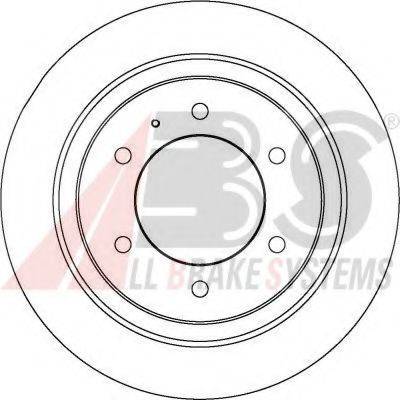 A.B.S. 16506 OE - Тормозной диск autospares.lv