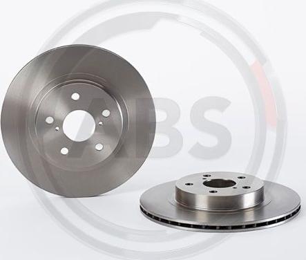 A.B.S. 09.7225.10 - Тормозной диск autospares.lv