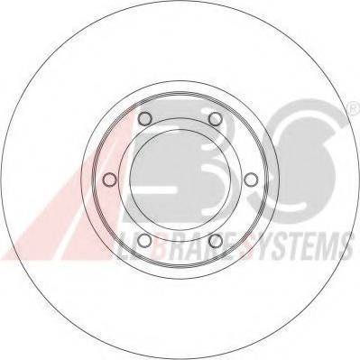 A.B.S. 17036 OE - Тормозной диск autospares.lv