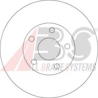 A.B.S. 17051 OE - Тормозной диск autospares.lv