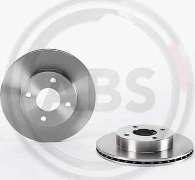 A.B.S. 09.A919.10 - Тормозной диск autospares.lv