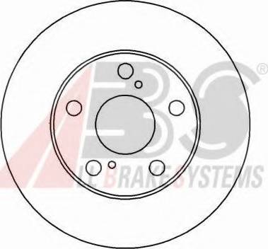 A.B.S. 16220 OE - Тормозной диск autospares.lv