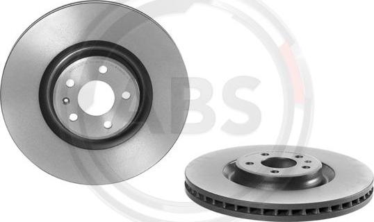 A.B.S. 09.B971.11 - Тормозной диск autospares.lv
