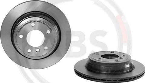 A.B.S. 09.B338.21 - Тормозной диск autospares.lv