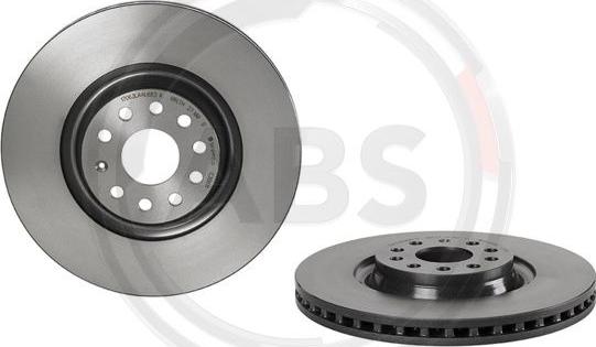 A.B.S. 09.C306.11 - Тормозной диск autospares.lv