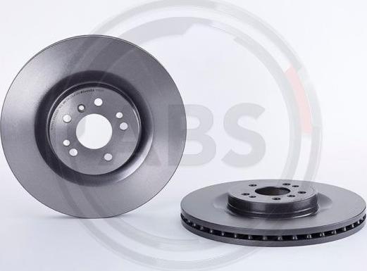 A.B.S. 09.R103.11 - Тормозной диск autospares.lv