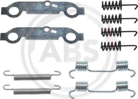 A.B.S. 0537Q - Комплектующие, стояночная тормозная система autospares.lv