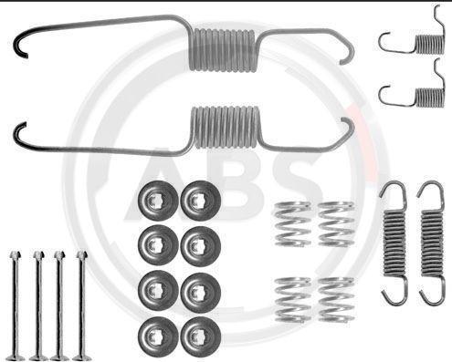 A.B.S. 0685Q - Комплектующие, барабанный тормозной механизм autospares.lv