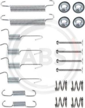 A.B.S. 0894Q - Комплектующие, барабанный тормозной механизм autospares.lv