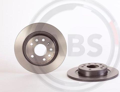 A.B.S. 08.9511.11 - Тормозной диск autospares.lv