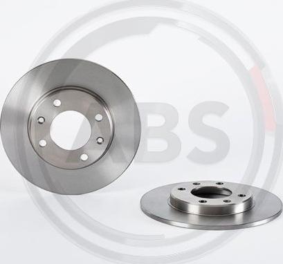 A.B.S. 08.9602.10 - Тормозной диск autospares.lv