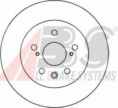 A.B.S. 16277 OE - Тормозной диск autospares.lv