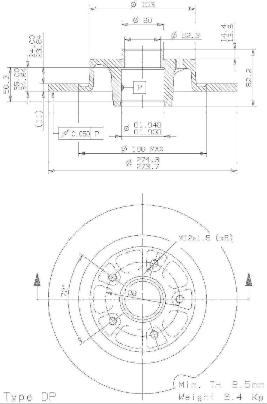 A.B.S. 08.9792.10 - Тормозной диск autospares.lv