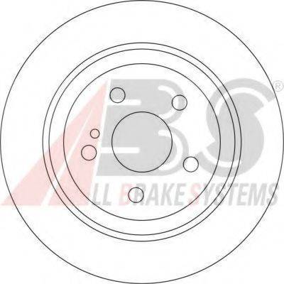 A.B.S. 17112 OE - Тормозной диск autospares.lv