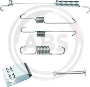 A.B.S. 0846Q - Комплектующие, барабанный тормозной механизм autospares.lv