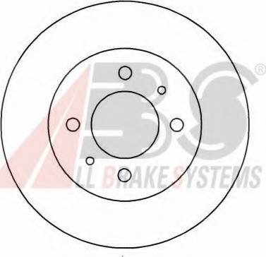 A.B.S. 15034 OE - Тормозной диск autospares.lv