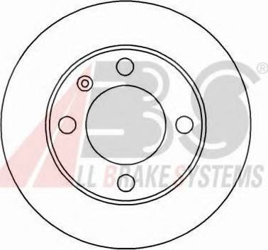 A.B.S. 16578 OE - Тормозной диск autospares.lv