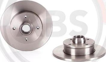 A.B.S. 08.5005.14 - Тормозной диск autospares.lv
