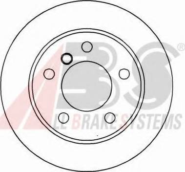 A.B.S. 16084 OE - Тормозной диск autospares.lv