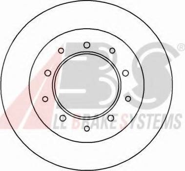 A.B.S. 15616 OE - Тормозной диск autospares.lv