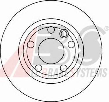 A.B.S. 16246 OE - Тормозной диск autospares.lv