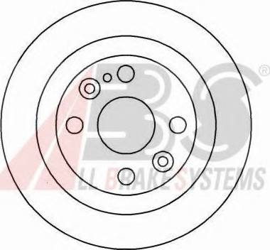 A.B.S. 16088 OE - Тормозной диск autospares.lv