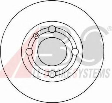 A.B.S. 16542 OE - Тормозной диск autospares.lv