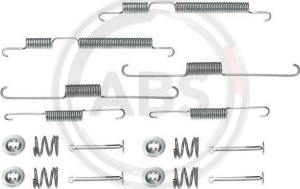 A.B.S. 0813Q - Комплектующие, барабанный тормозной механизм autospares.lv