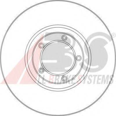 A.B.S. 15775 OE - Тормозной диск autospares.lv