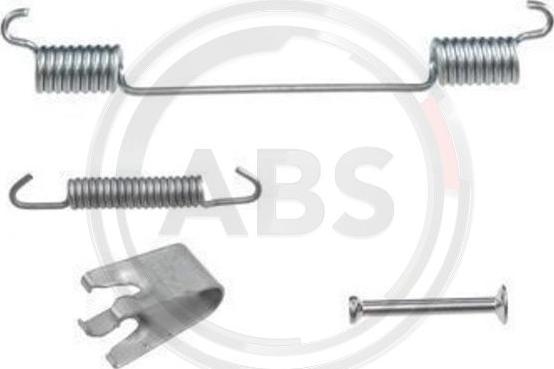 A.B.S. 0836Q - Комплектующие, барабанный тормозной механизм autospares.lv