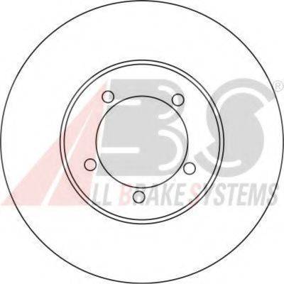 A.B.S. 16283 OE - Тормозной диск autospares.lv