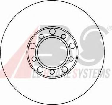 A.B.S. 15740 OE - Тормозной диск autospares.lv