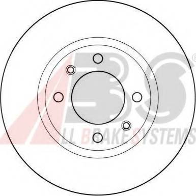 A.B.S. 15414 OE - Тормозной диск autospares.lv