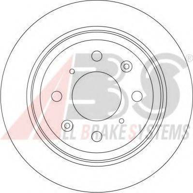 A.B.S. 15983 OE - Тормозной диск autospares.lv